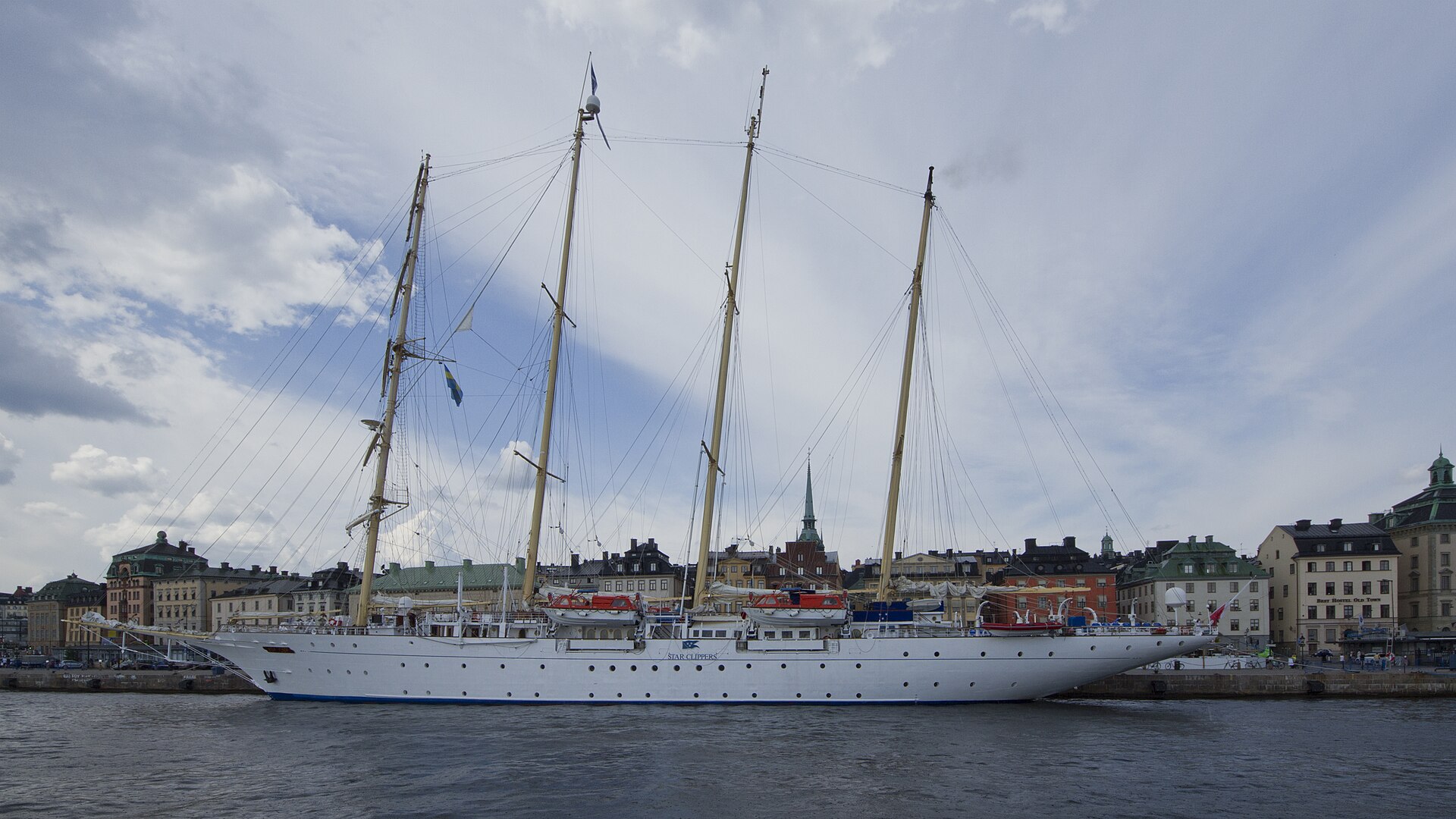 Gamla stan and Södermalm in Stockholm, Sweden
