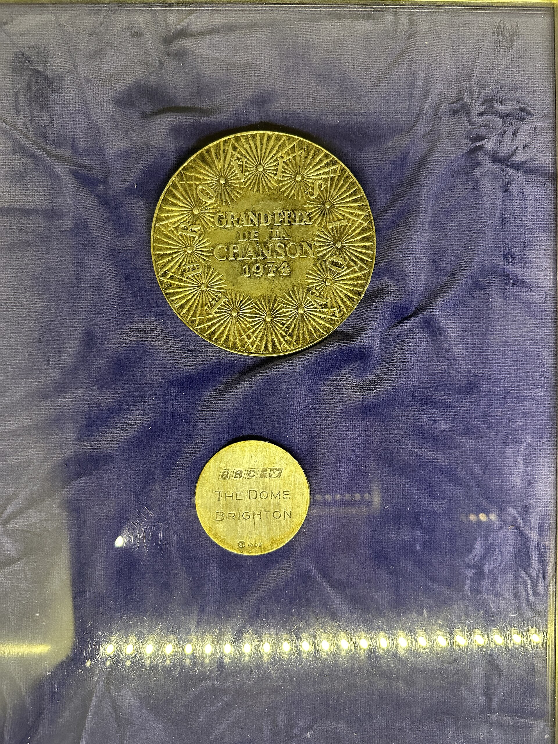 ABBA Museum - Eurovision Song Contest 1974 prize.jpg — illustrating What Is the ABBA Museum, and What’s Inside It?
