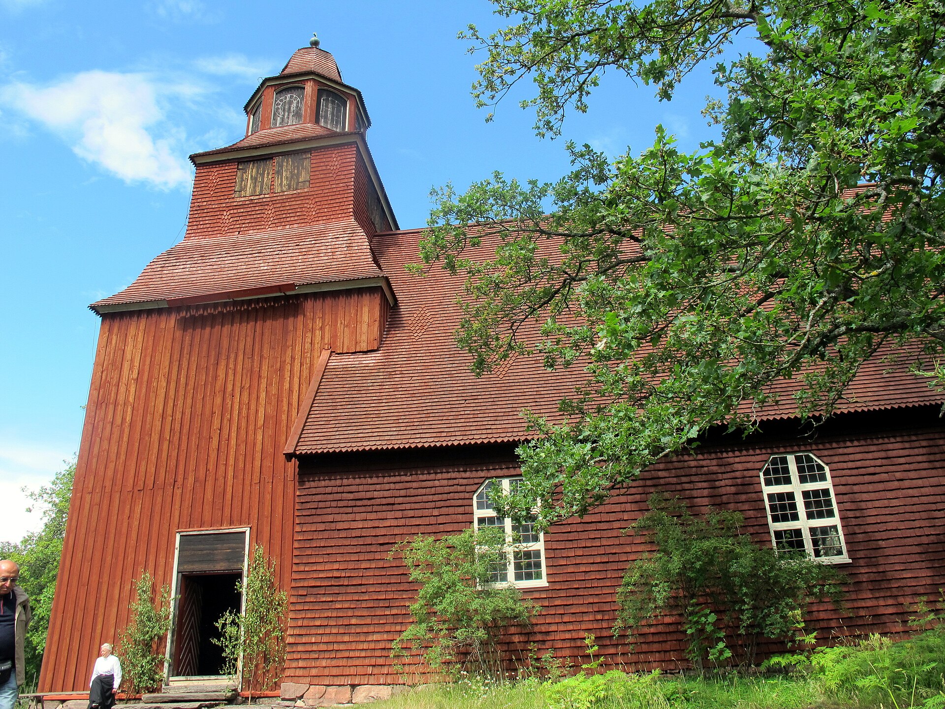 Skansen open-air museum and zoo on Djurgården in Stockholm