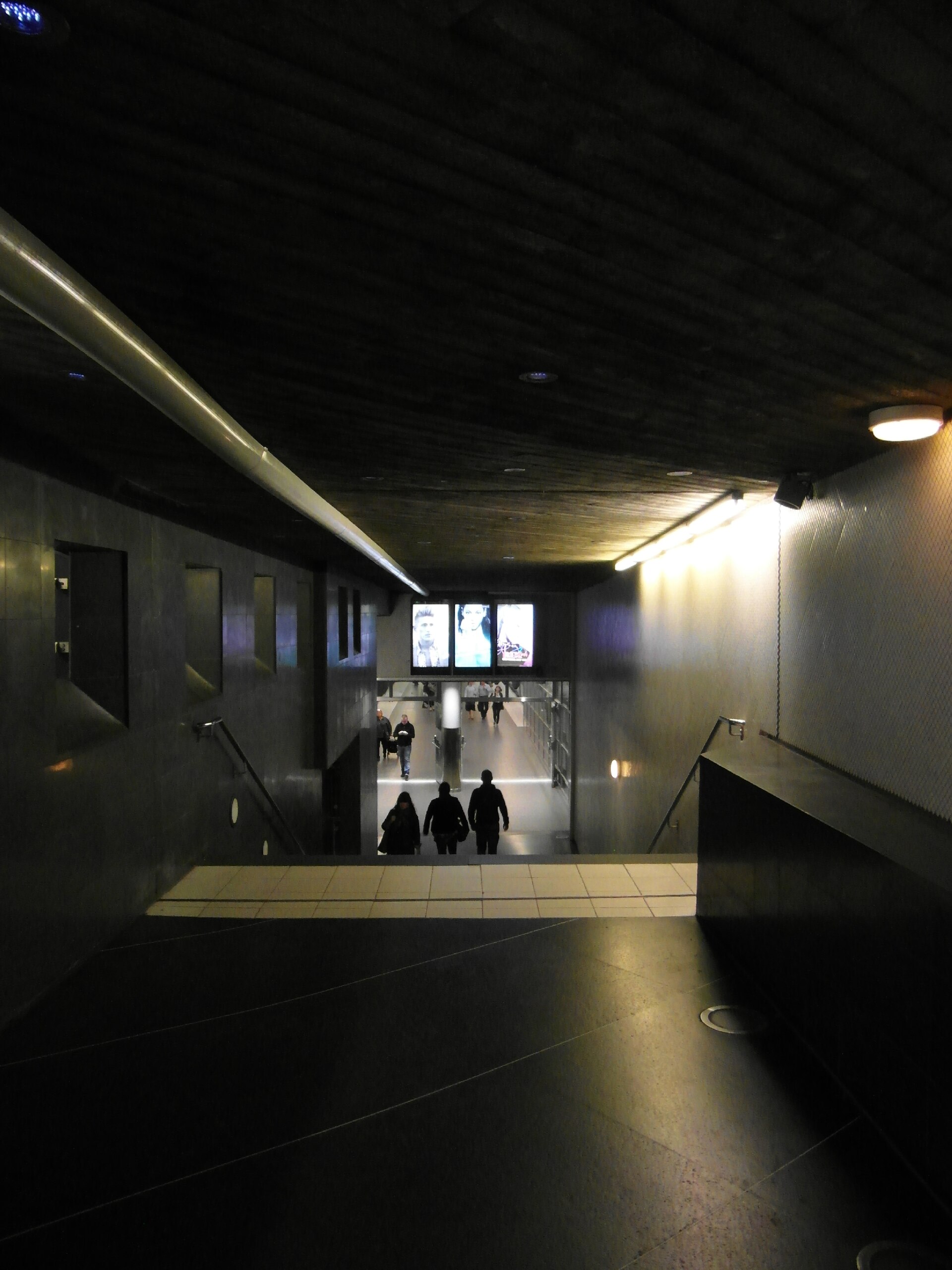 Skanstull metro station, a green line stop on the Stockholm Tunnelbana