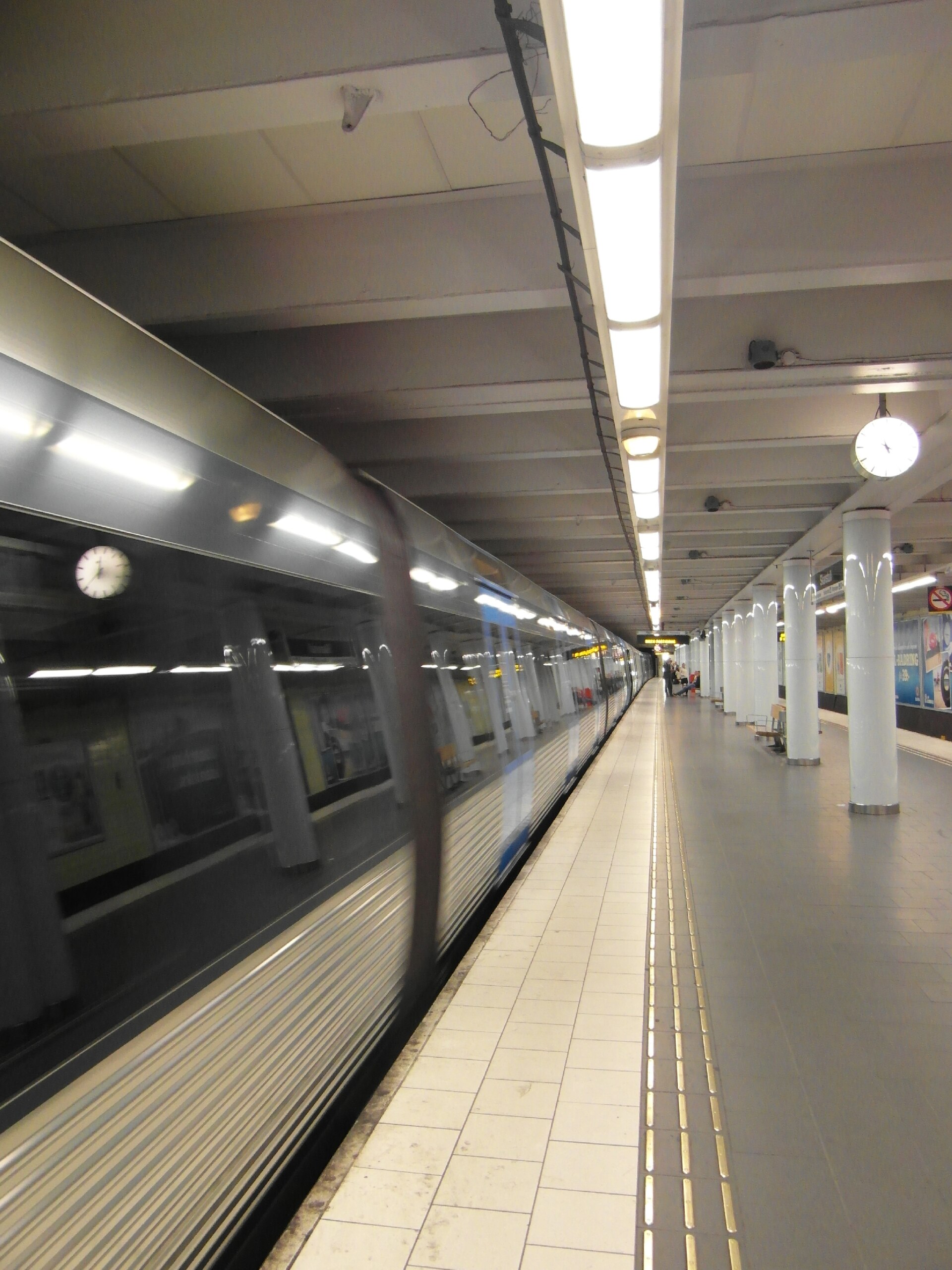 Skanstull station on the Stockholm Tunnelbana green line