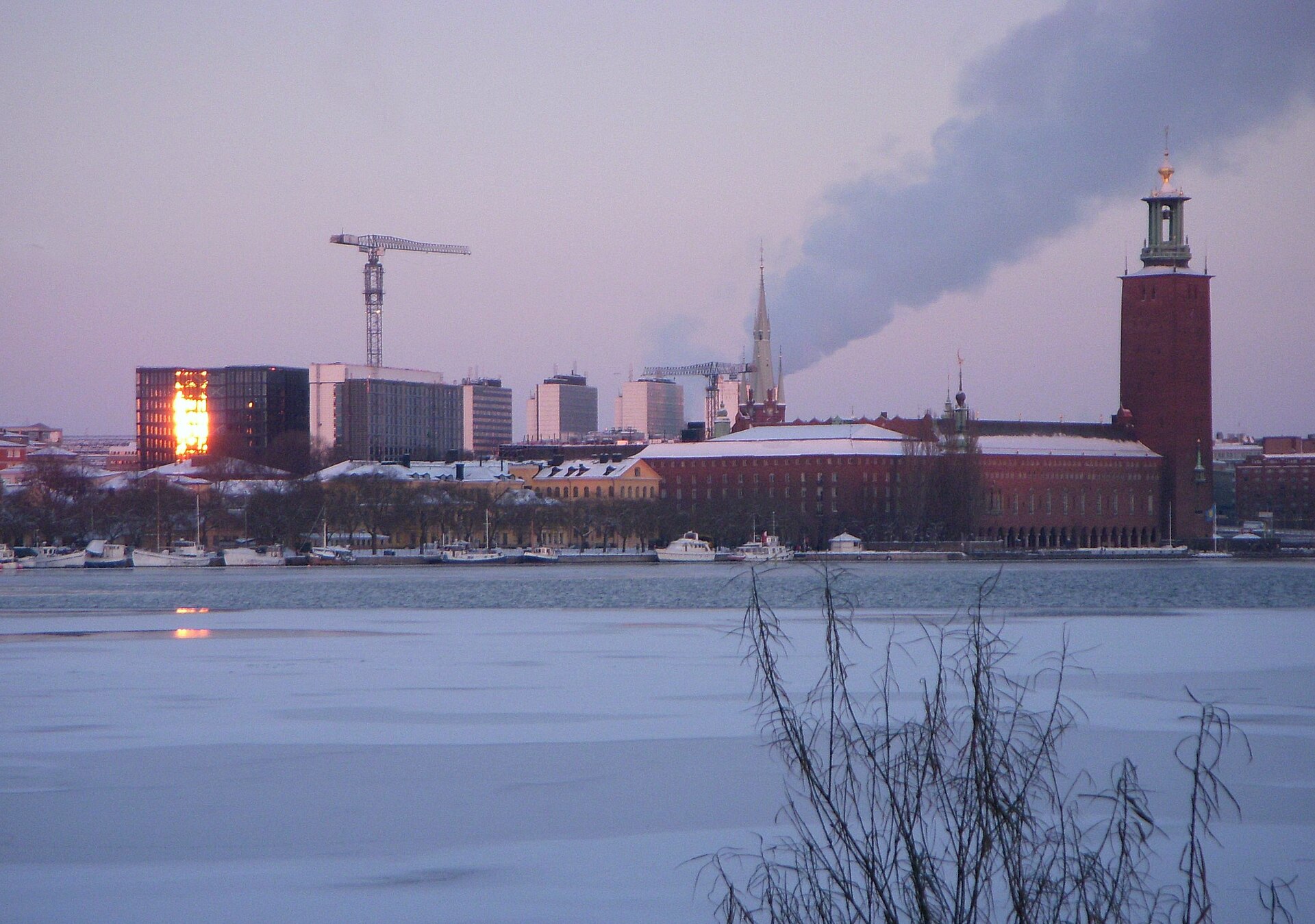 Stockholm Waterfront 2010a.jpg — illustrating How Do You Reach Other Swedish Cities by Train From Stockholm?