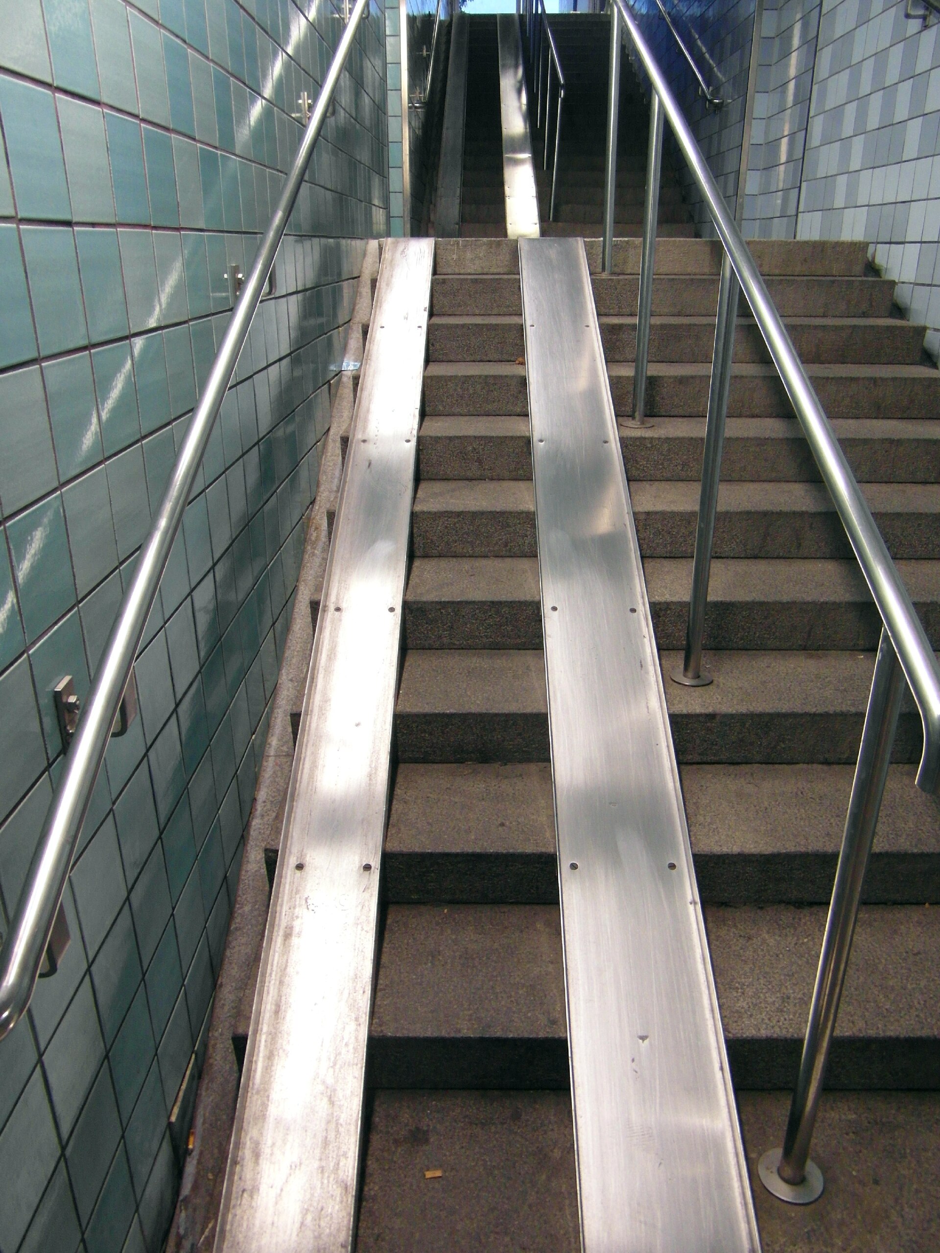Gamla Stan metro station on the Stockholm Tunnelbana, served by the red and green lines