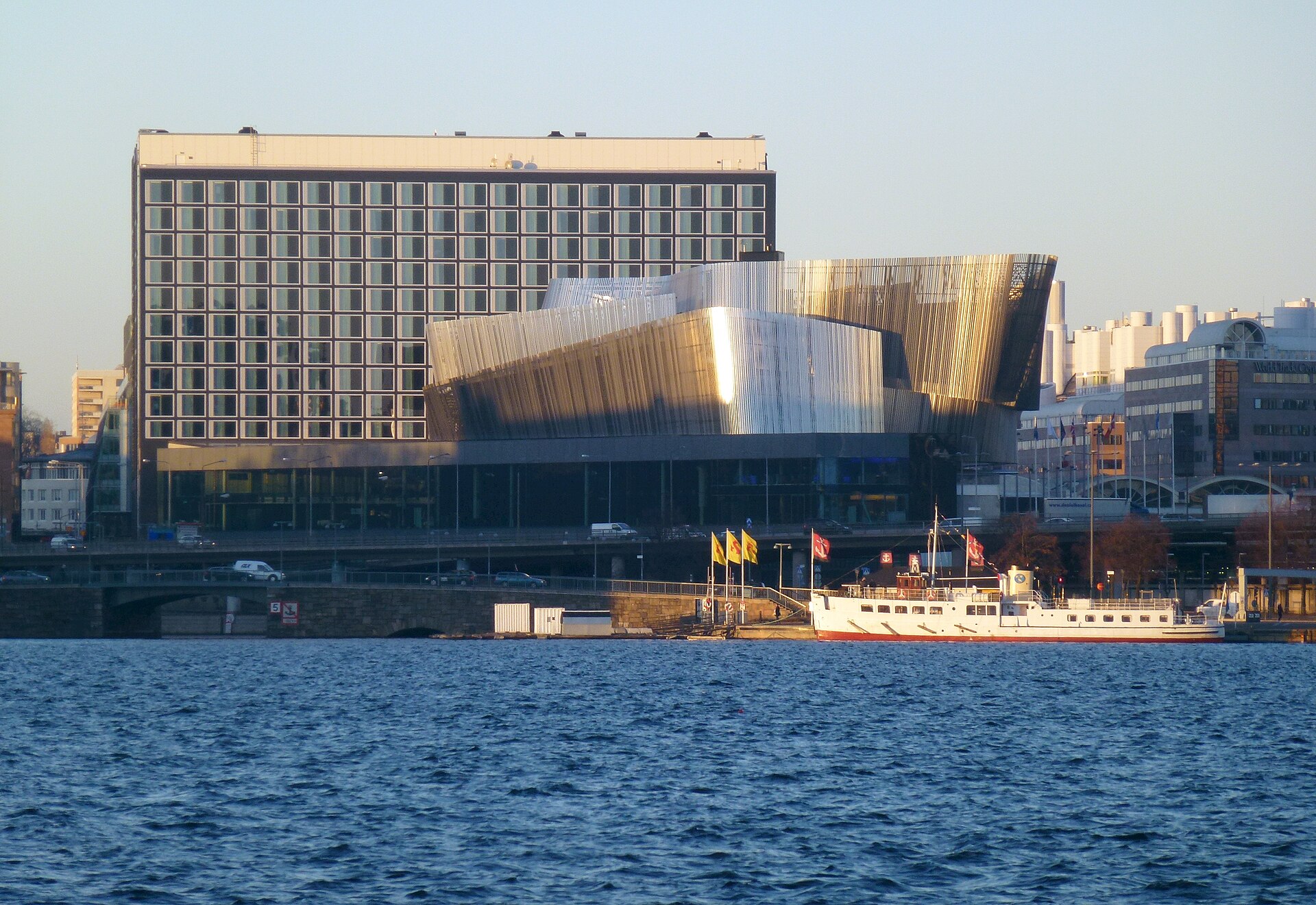 Stockholm Waterfront dec 2013.jpg — illustrating What Are Typical Opening Hours in Stockholm?