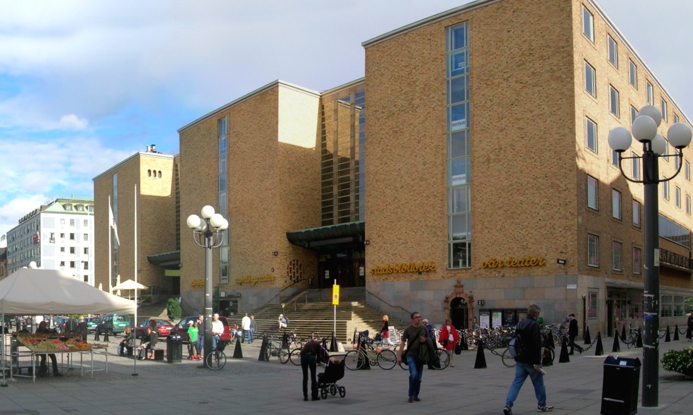 Forsgrenska Medborgarhuset at Medborgarplatsen on Södermalm, Stockholm