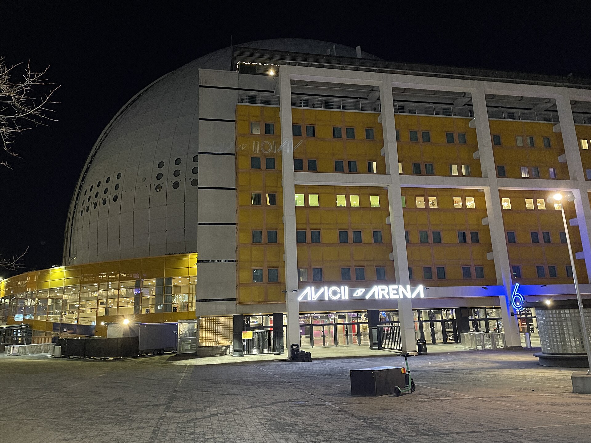 Avicii arena in the morning.jpg — illustrating What Is the Avicii Arena, and What Was It Called Before?