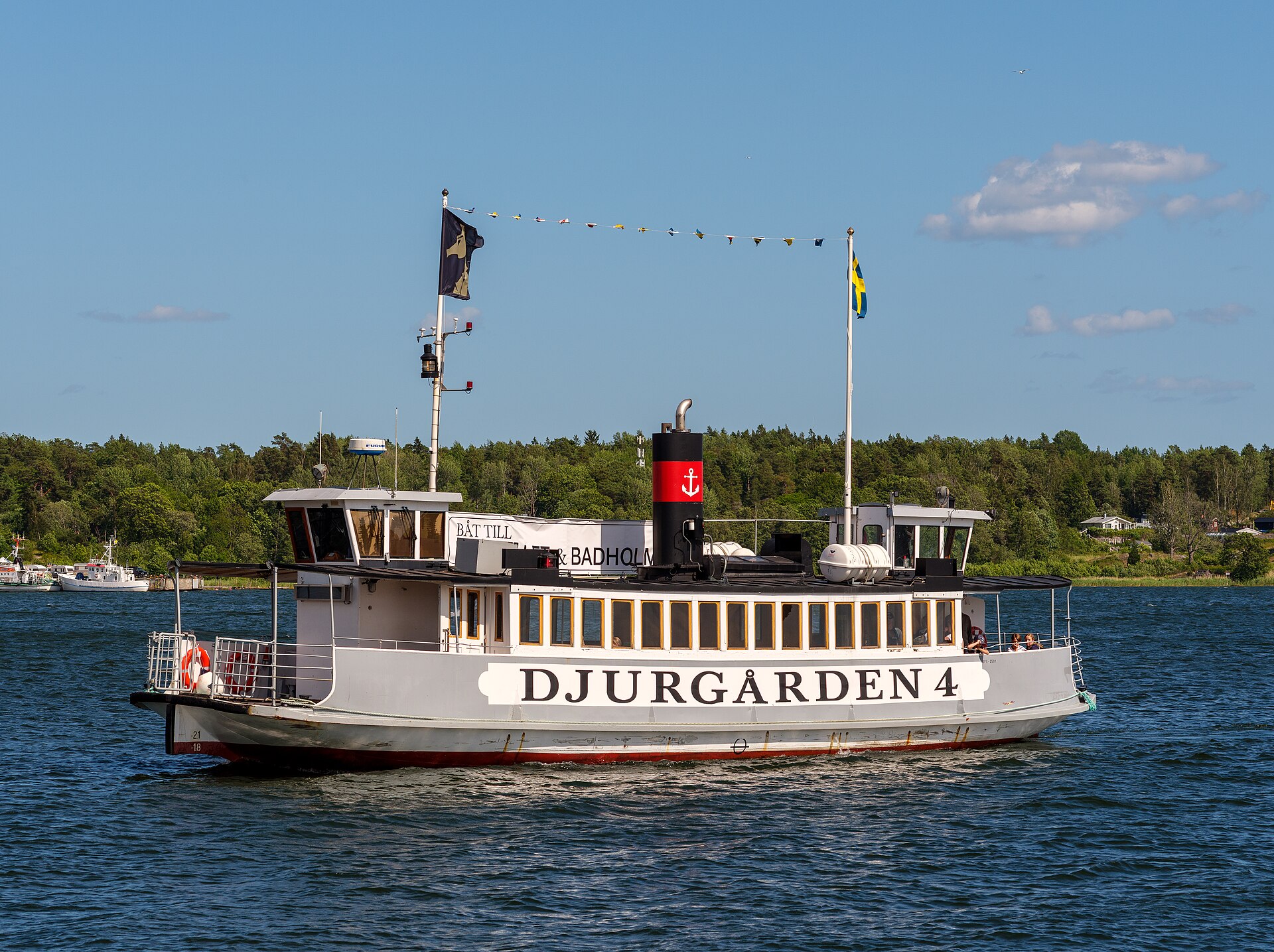 Djurgården 4 July 2025 01.jpg — illustrating What Is the Djurgården Ferry, and Is It Part of SL?