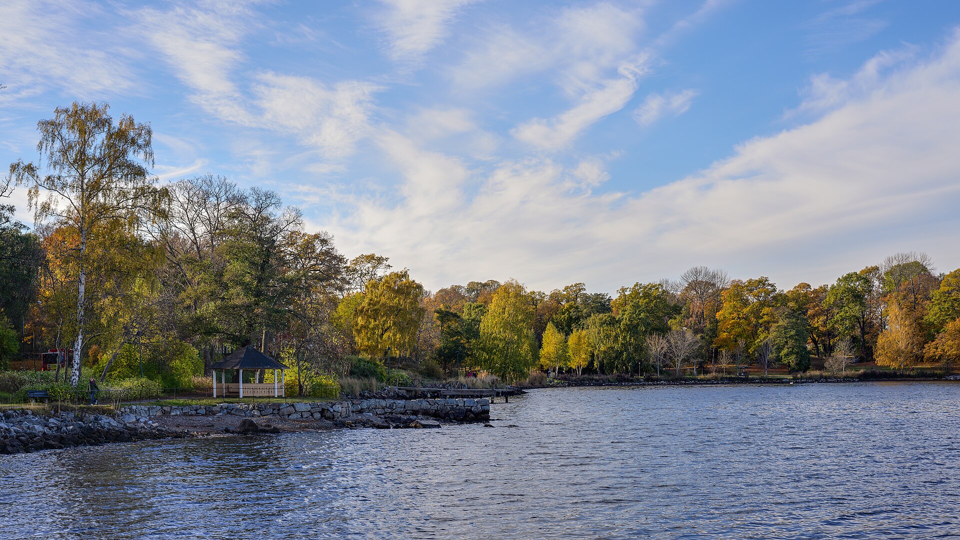 Landscape at Djurgården in Stockholm