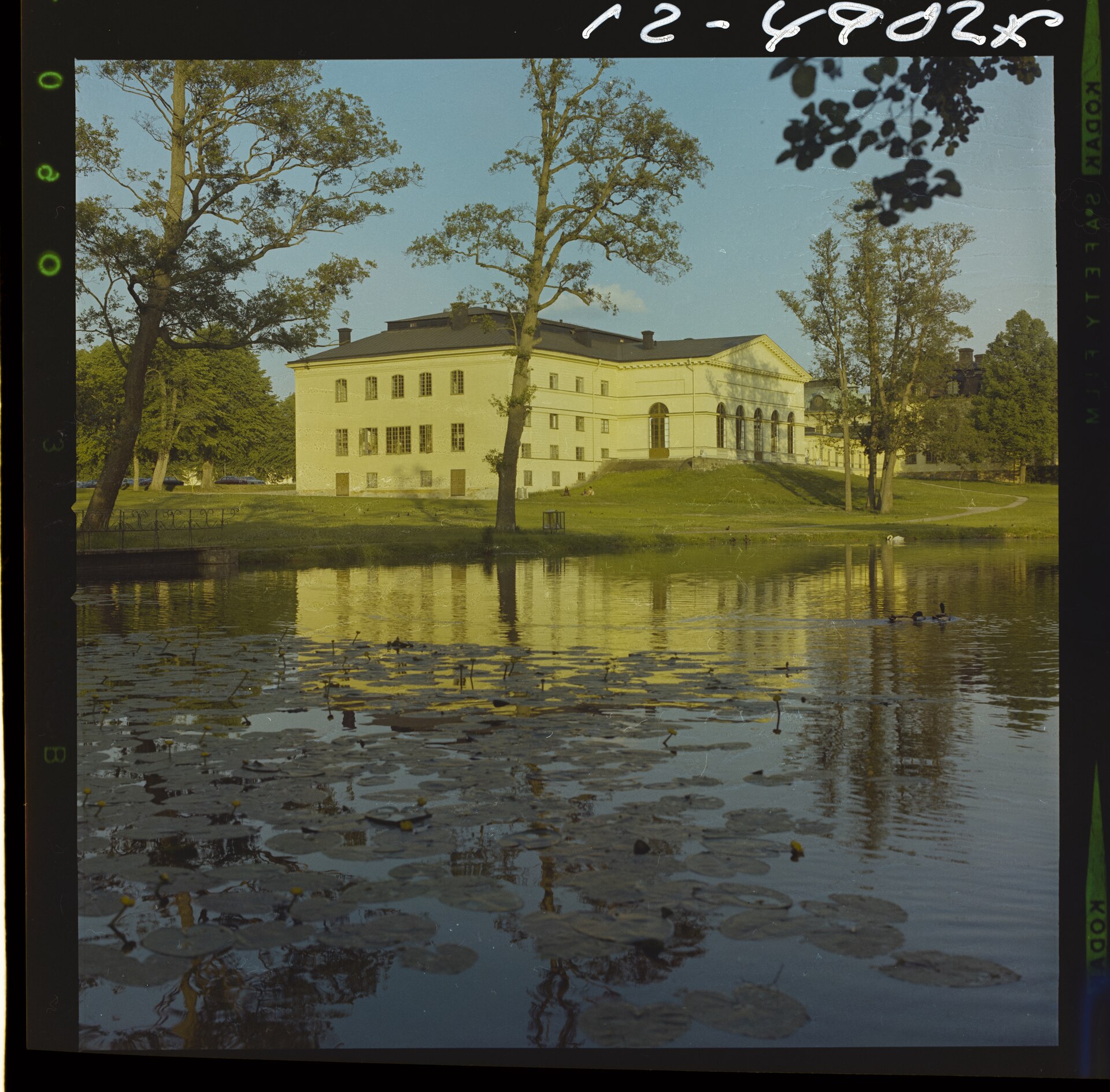 Archival photograph of Drottningholm held in the Nordiska museet collection