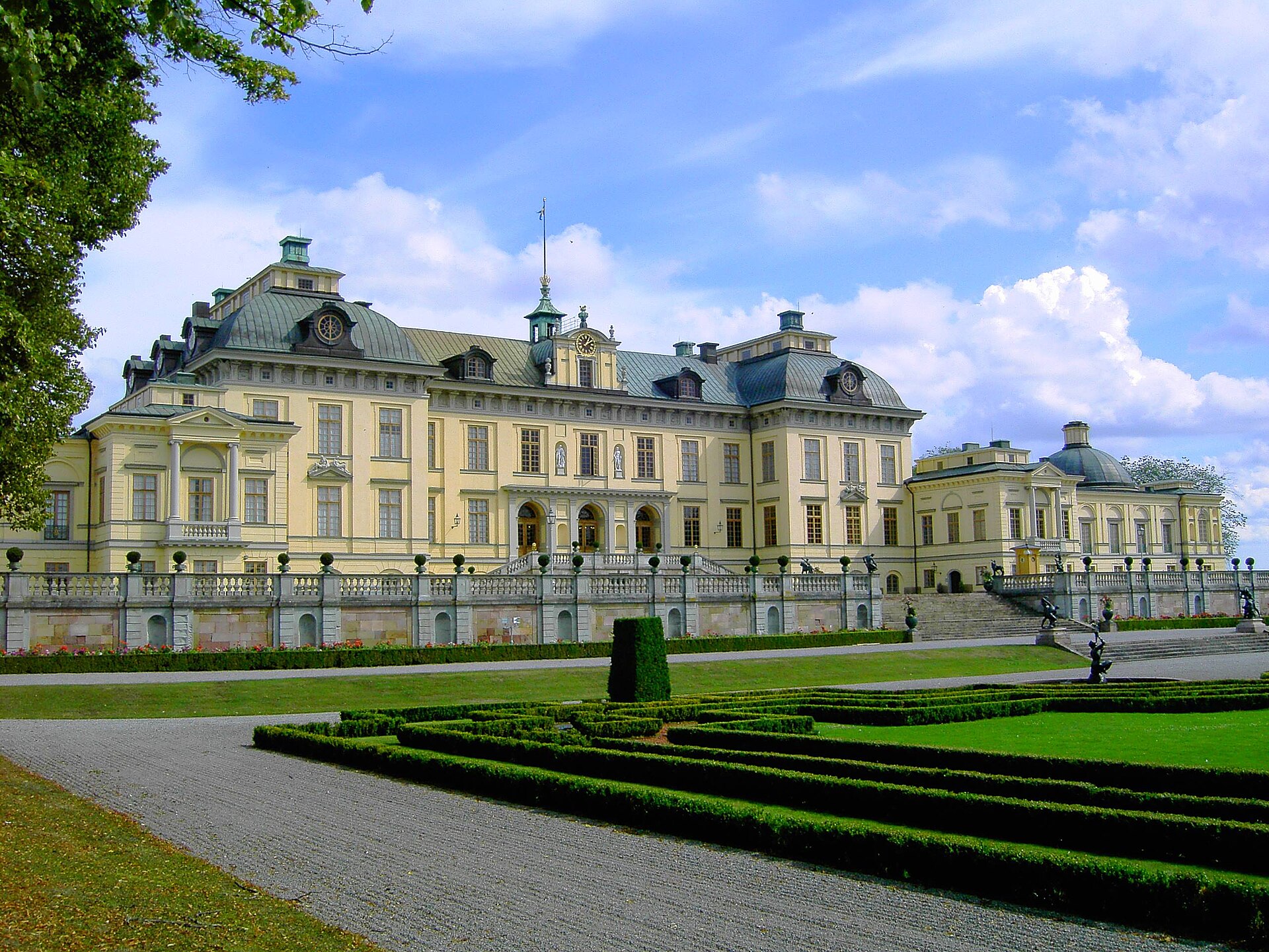 Drottningholms slott, the royal palace outside Stockholm