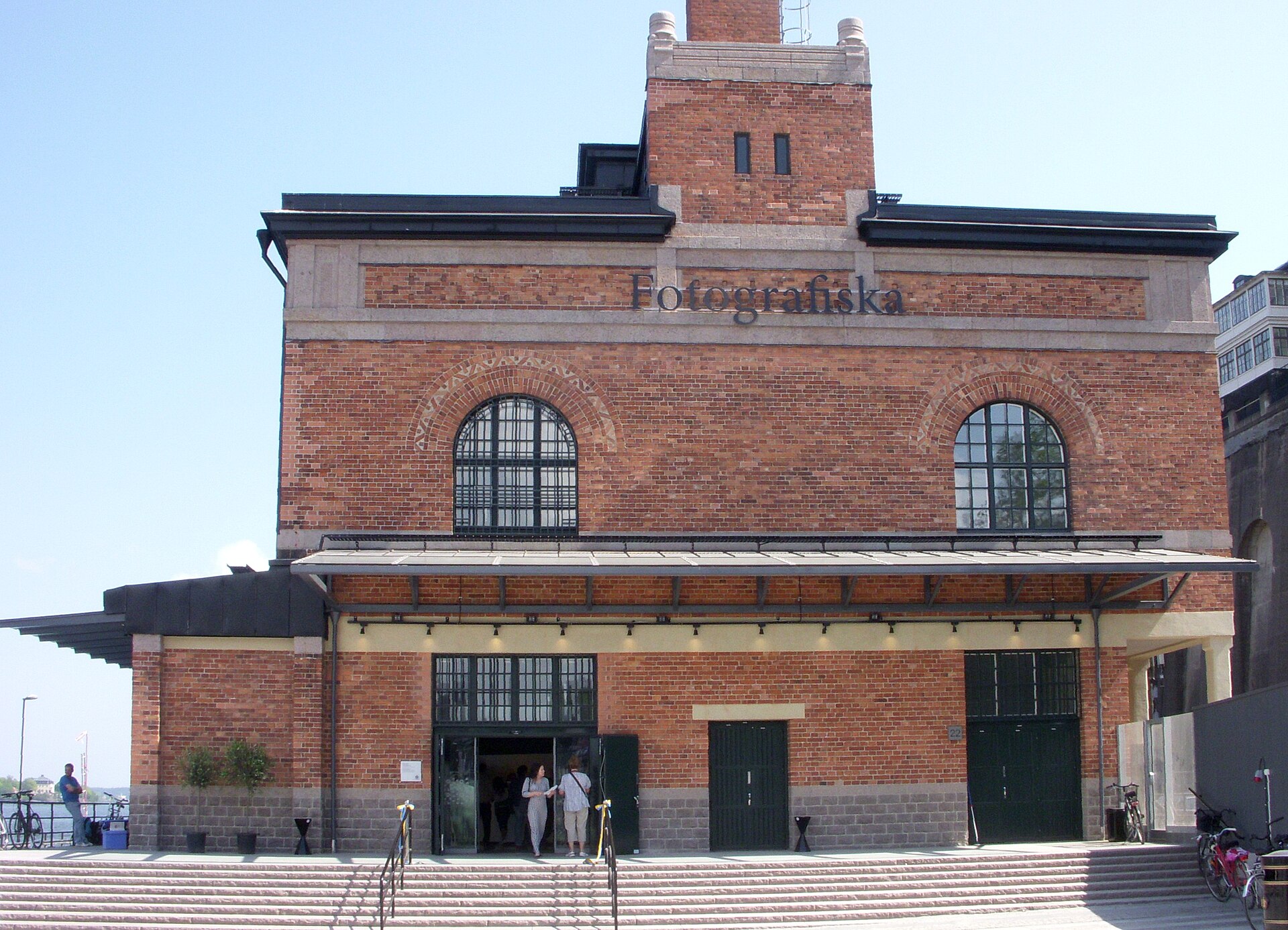 The Fotografiska building in Stockholm