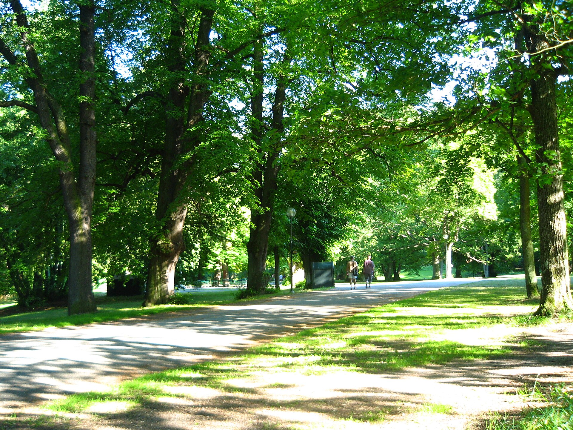 Parkland in Hagaparken, Stockholm