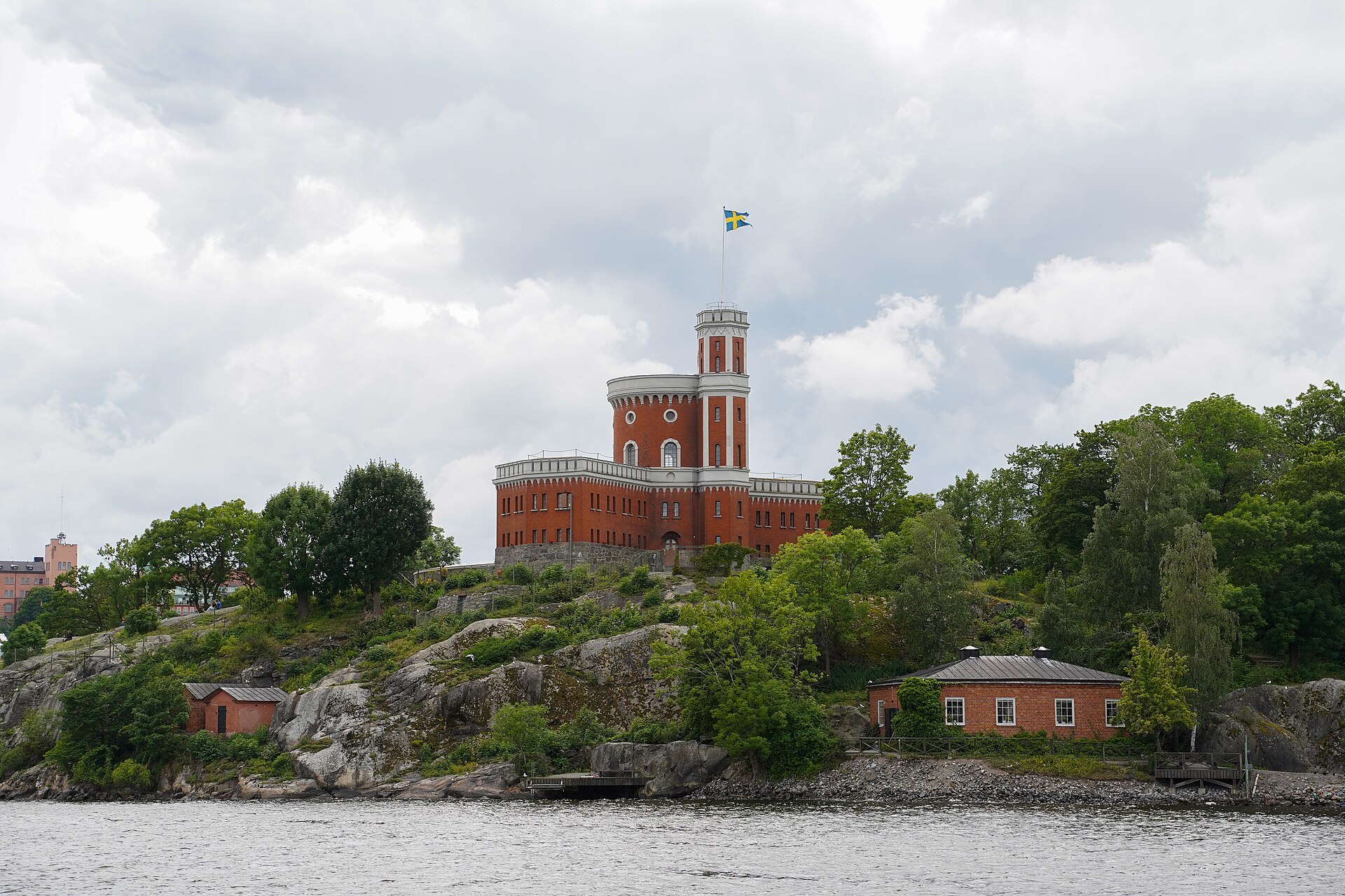 Kastellet citadel on Kastellholmen in Stockholm, Sweden.jpg — illustrating What Is Kastellholmen? Stockholm’s Flag-Flying Islet
