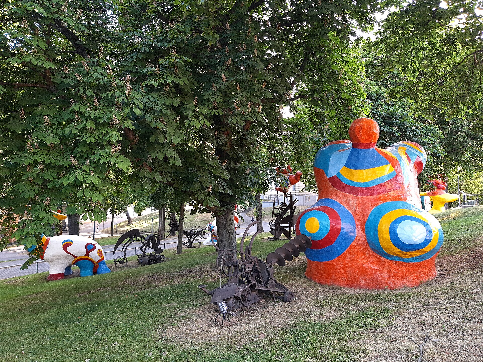 Moderna Museet, outdoors display.jpg — illustrating What Is Moderna Museet, and What Is in the Collection?