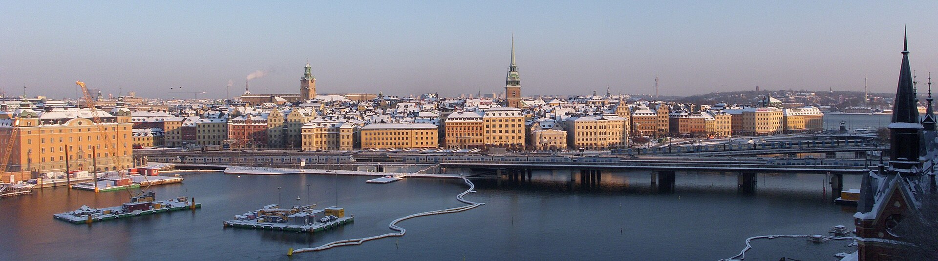 View over Gamla stan from Monteliusvägen