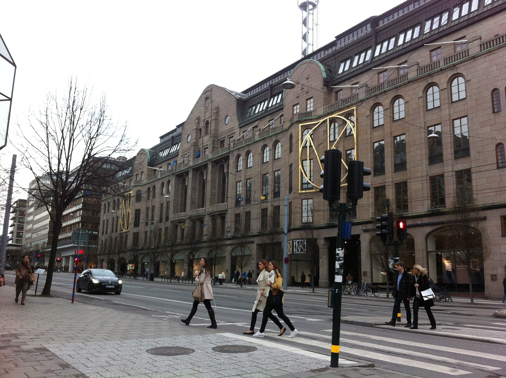 Buildings in Norrmalm, Stockholm, Sweden