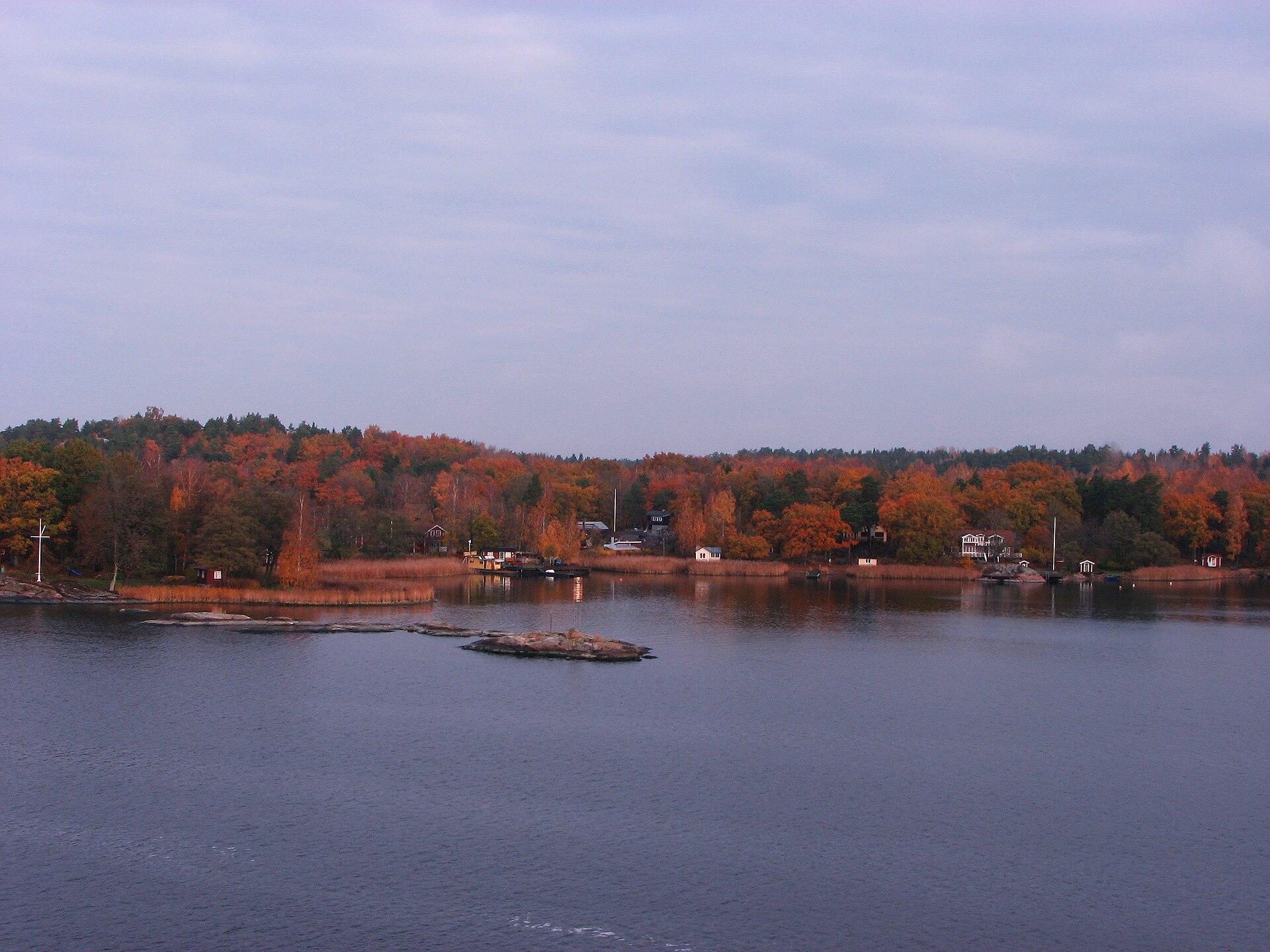 A view across the Stockholm archipelago