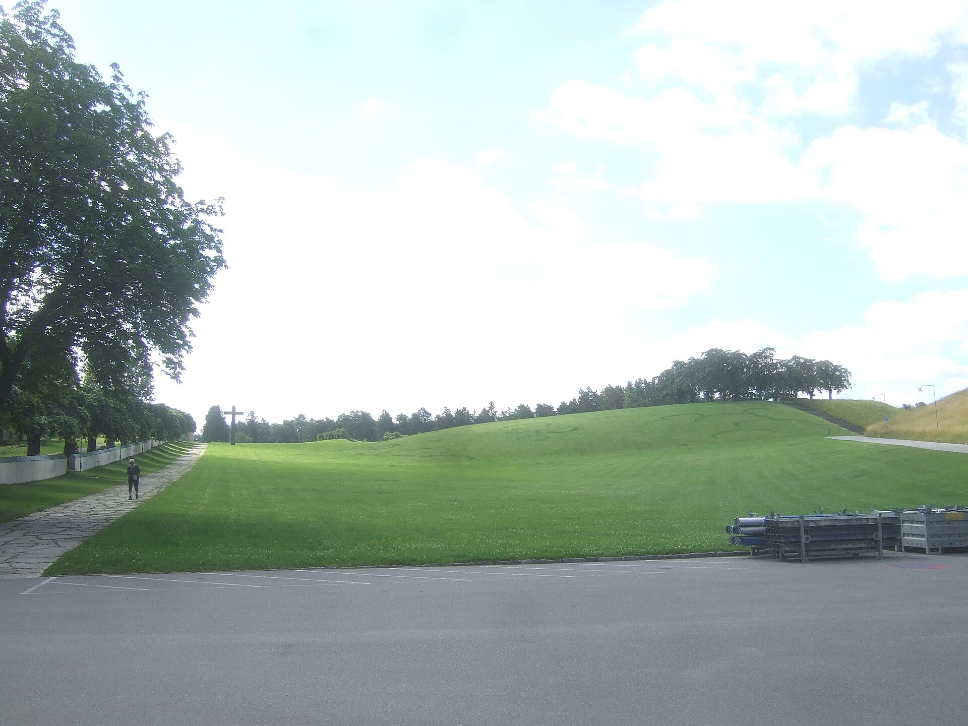 Grounds and buildings of the Skogskyrkogården cemetery in Enskededalen, Stockholm