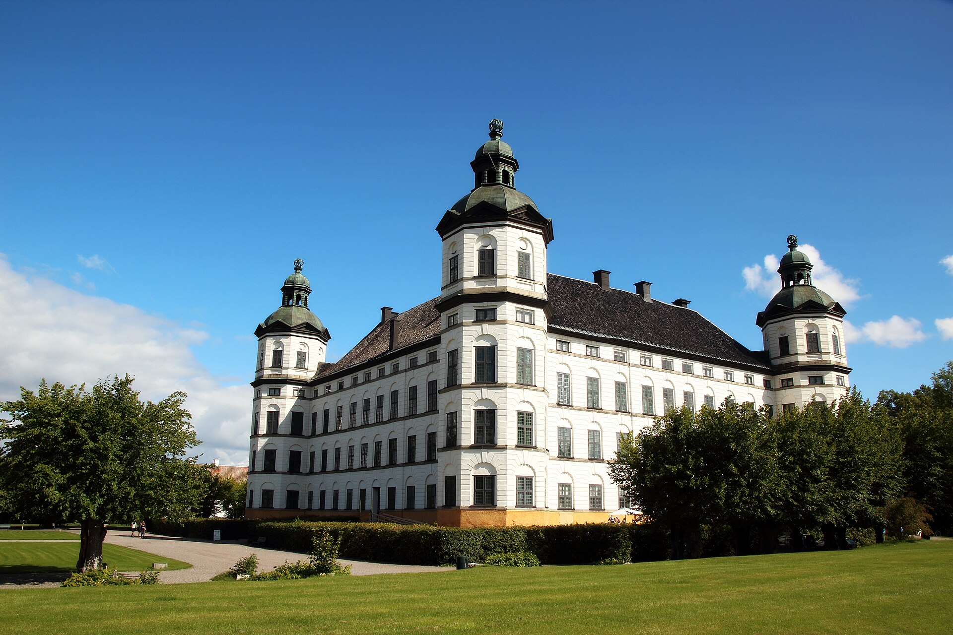 Skoklosters slott seen from the outside