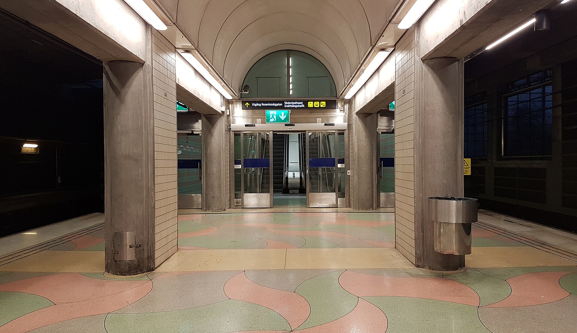 Stockholm Södra station seen from the street
