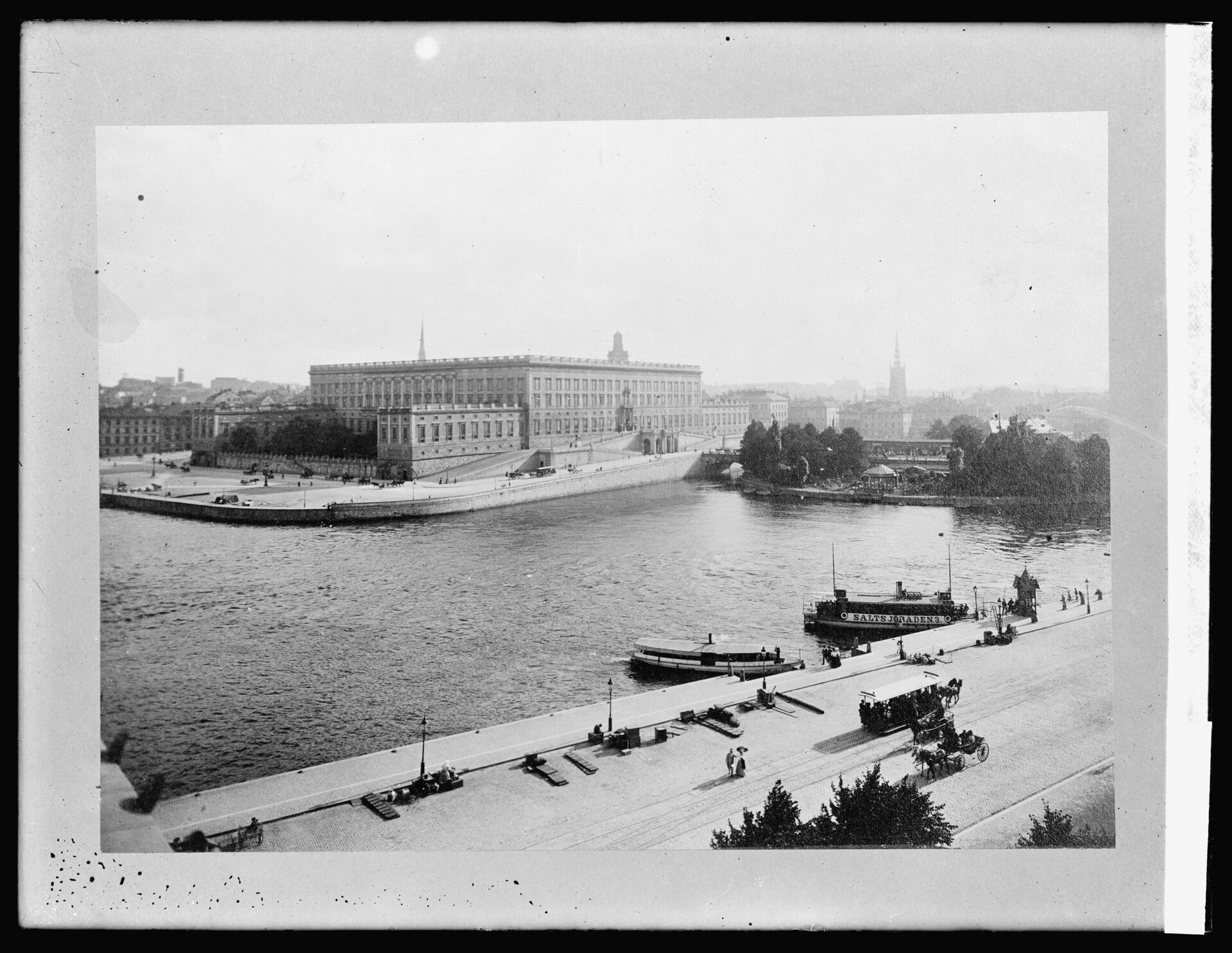 The Stockholm waterfront seen from the water
