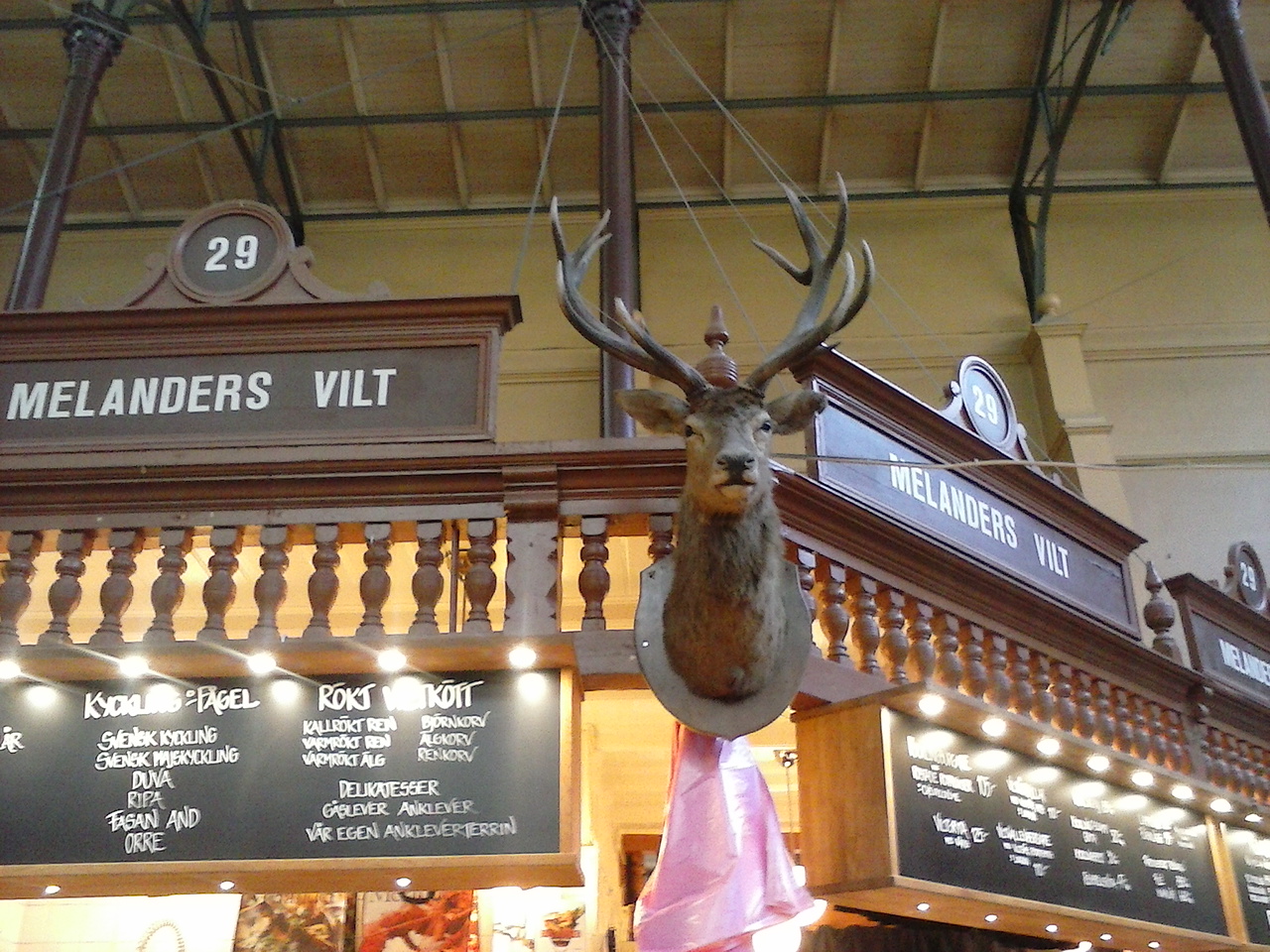 A market in Stockholm