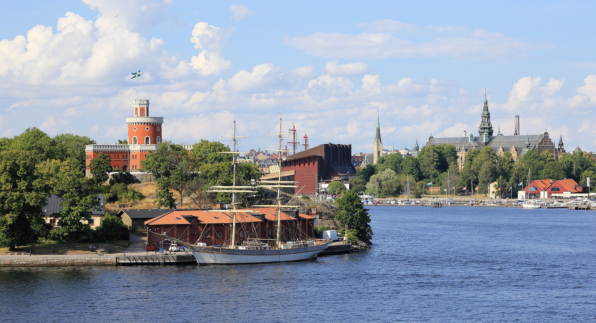 Stockholm August Kastellet, Vasa Museum, and Nordic Museum